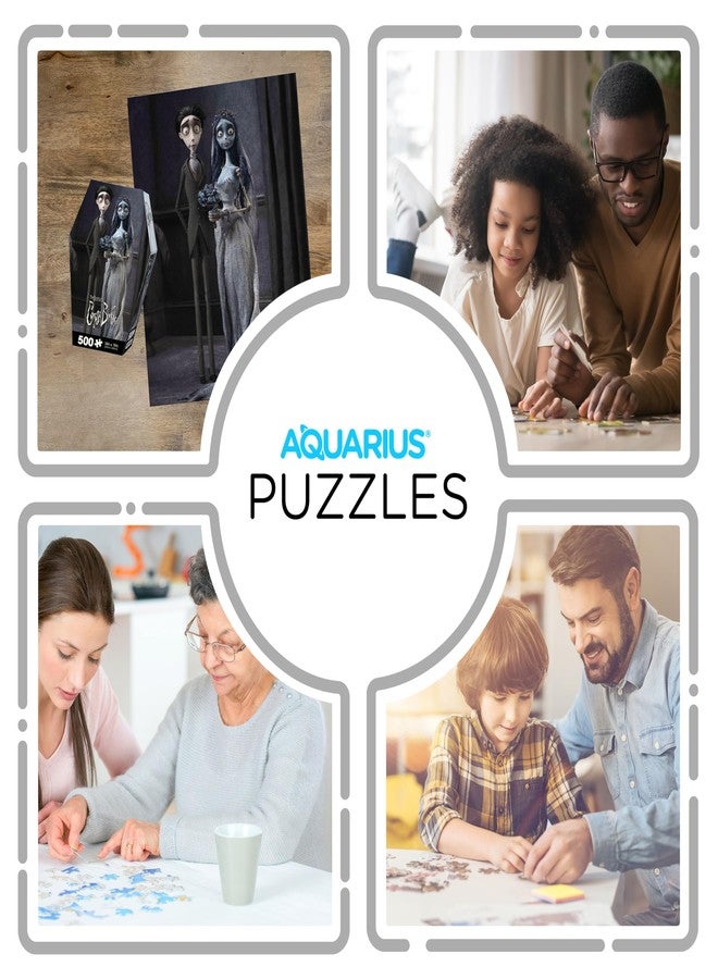 Aquarius Corpse Bride 500pc Puzzle (500 Piece Jigsaw Puzzle) - Glare Free - Precision Fit - Officially Licensed Corpse Bride Movie Merchandise & Collectibles - 14x19 Inches - Image 4